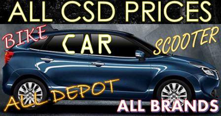 Maruti Nexa Car Price list in Chennai CSD Depot – CIAZ Smart Hybrid PETROL