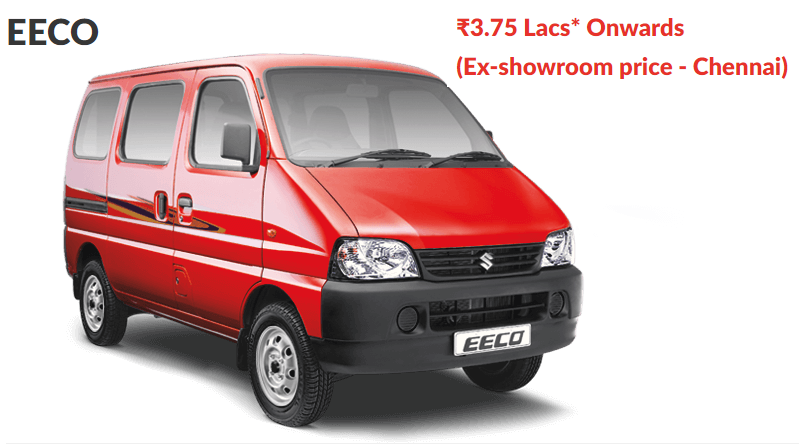 Maruti EECO Price in Chennai Updated March 2019