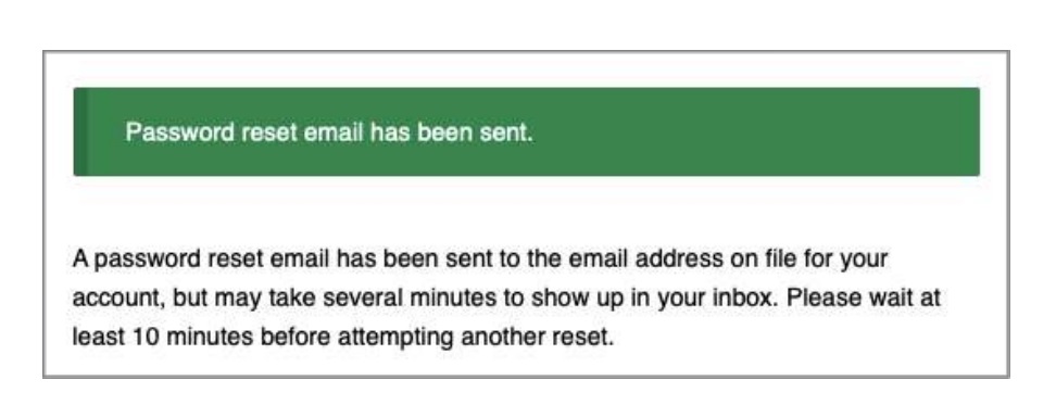 Forgot password process flow in afd.csdindia.gov.in