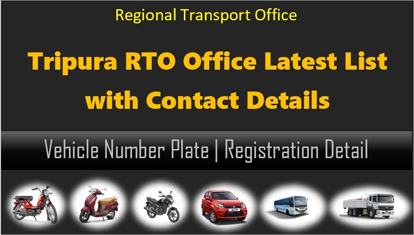 Tripura RTO Code List, Vehicle Registration, Owner Details Latest ...