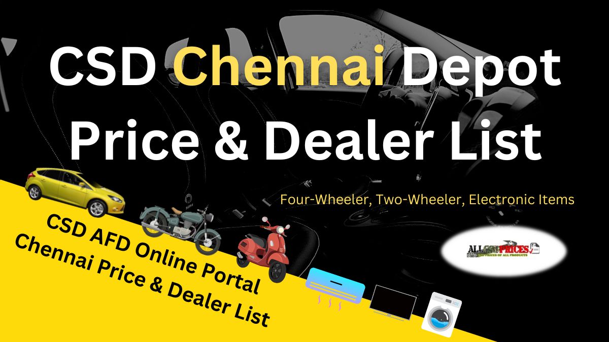 csd-afd-chennai-car-bike-electronic-items-online-portal-price-and