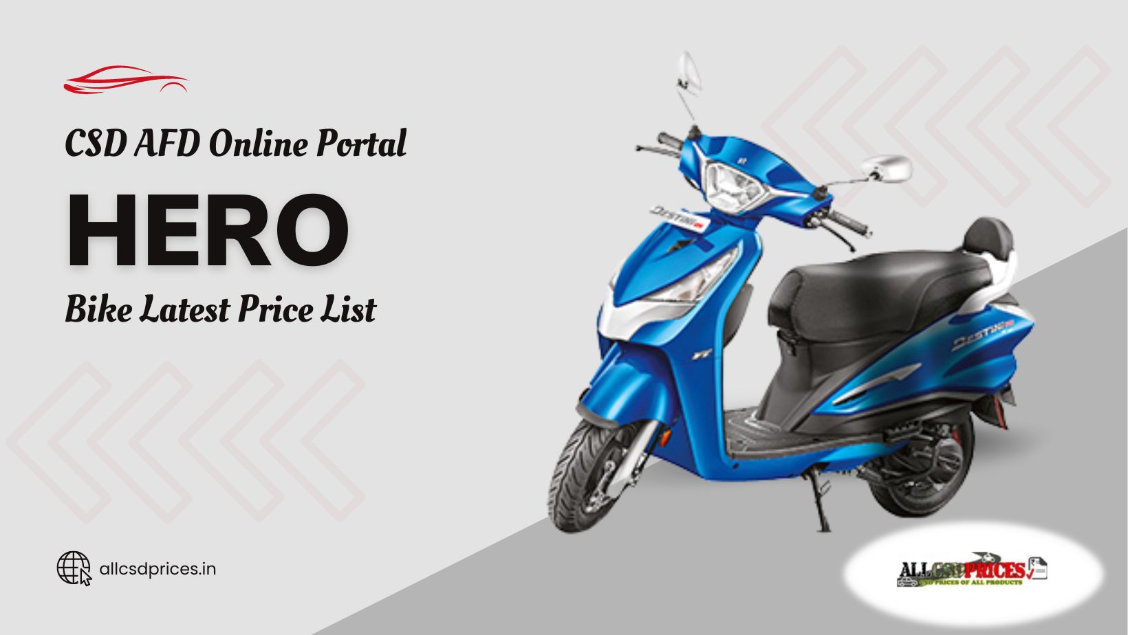 hero passion pro csd price list