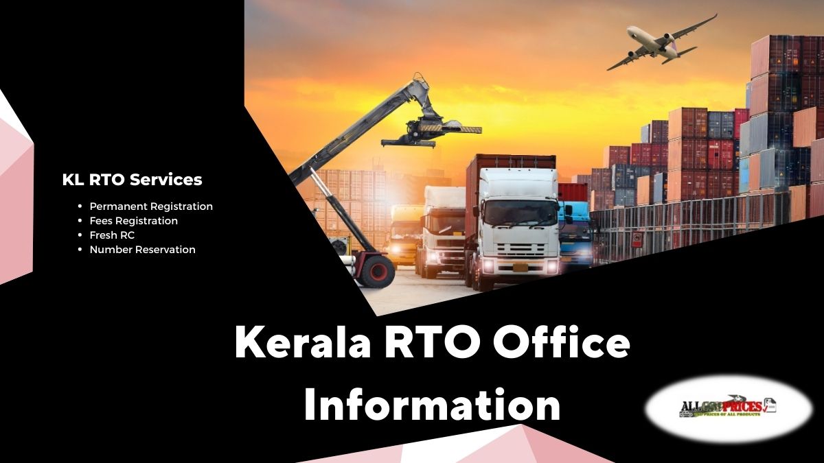 All Kerala RTO Vehicle Registration Office List PDF 2024