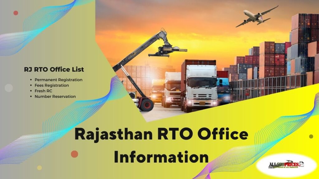 Rajasthan RTO Code List 2023 PDF Download