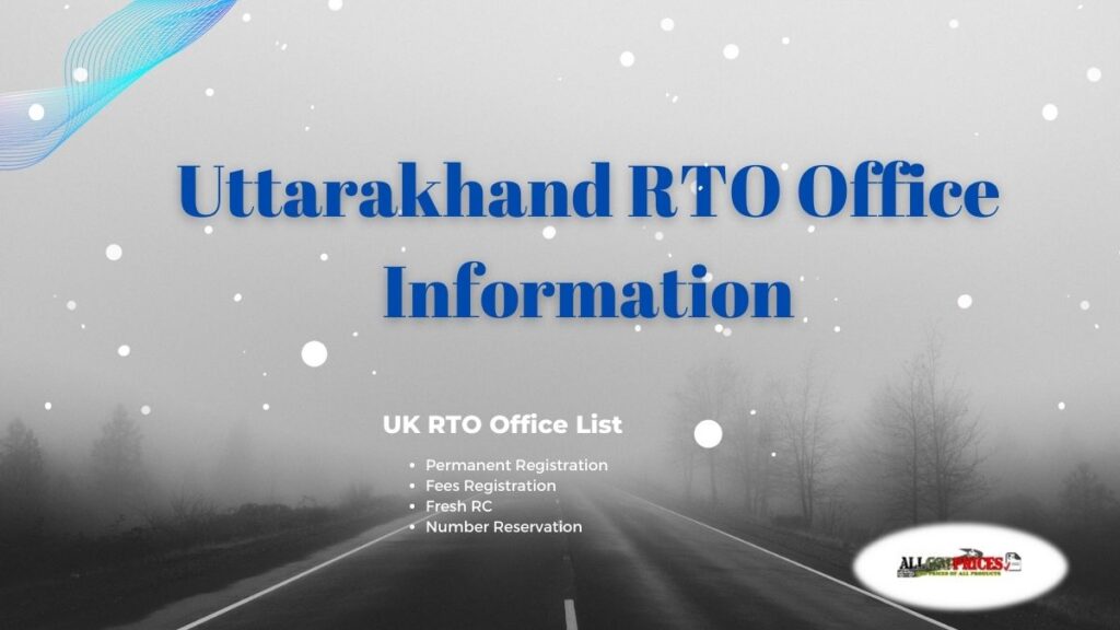 Uttarakhand RTO Code List 2023 PDF Download