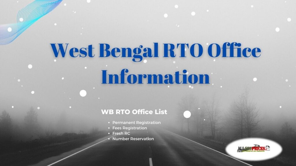 West Bengal RTO Code List 2023 PDF Download