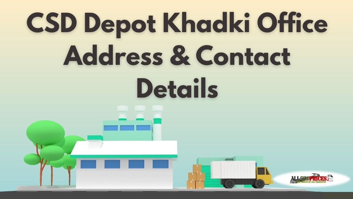 CSD Depot Khadki Office Address and Contact Details PDF