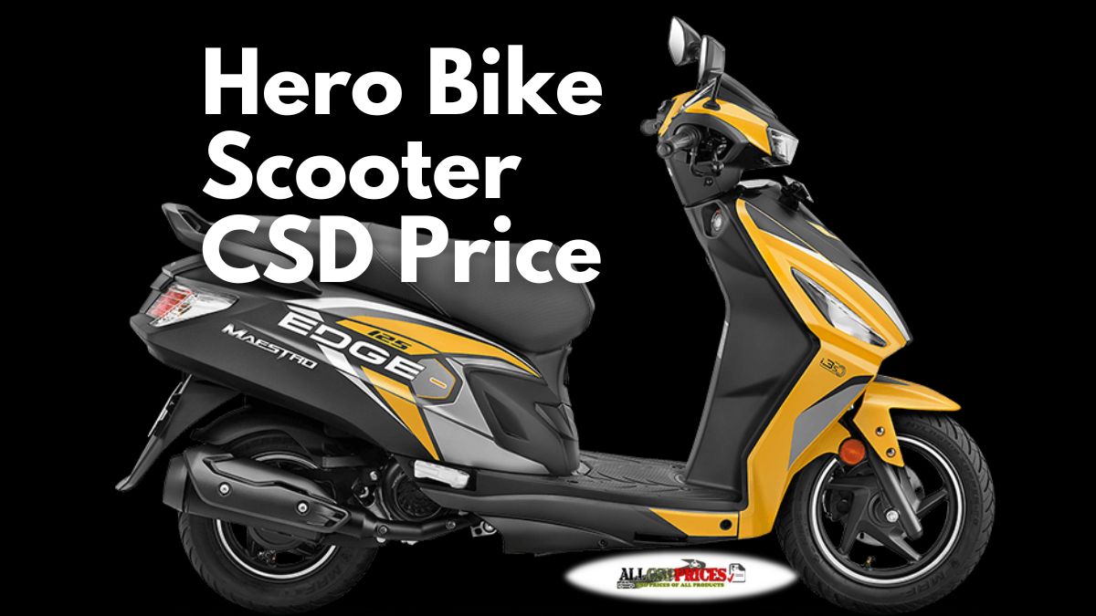 hero passion pro csd price list